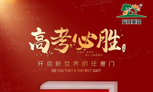 【安氏亞森板材】高考加油！愿你不負韶華，青春無悔